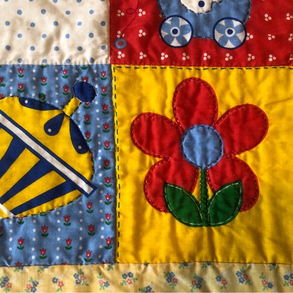 Coziest Vintage Children’s Quilt / Blankie - Picture 3 of 9